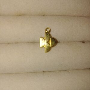 4 Semi-circle 1/10 10k Pendant or Charm